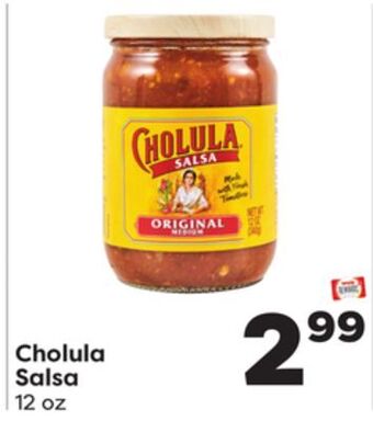 Weis Markets Cholula salsa offer