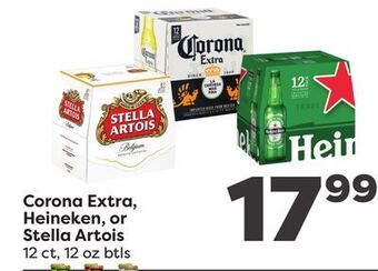 Weis Markets Corona extra, heineken, or stella artois offer