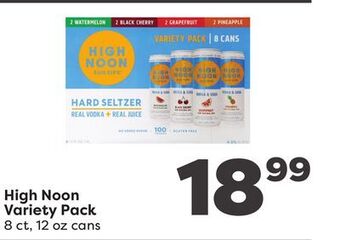 Weis Markets High noon variety pack offer