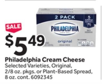 Stop&Shop Philadelphia cream cheese offer