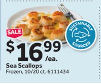 Stop&Shop Sea scallops offer