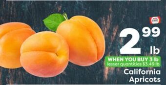 Weis Markets California apricots offer