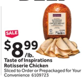 Stop&Shop Taste of inspirations rotisserie chicken offer