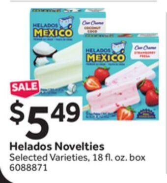 Stop&Shop Helados novelties offer