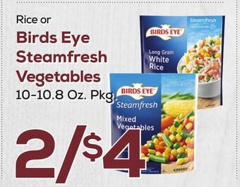 DeCicco & Sons Birds eye steamfresh vegetables offer