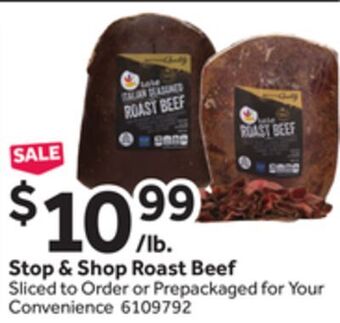 Stop&Shop Stop & shop roast beef offer