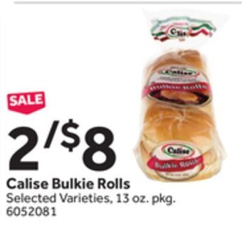Stop&Shop Calise bulkie rolls offer