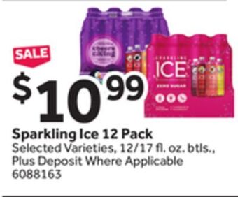 Stop&Shop Sparkling ice 12 pack offer