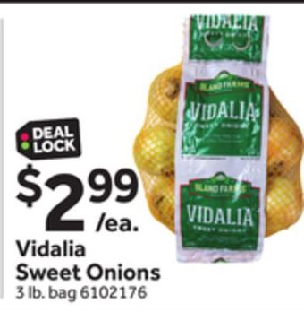 Stop&Shop Vidalia sweet onions offer