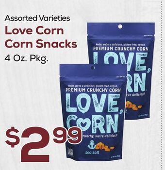 DeCicco & Sons Love corn corn snacks offer