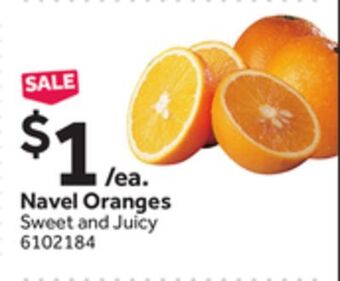 Stop&Shop Navel oranges offer