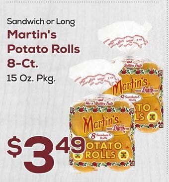 DeCicco & Sons Martin's potato rolls offer