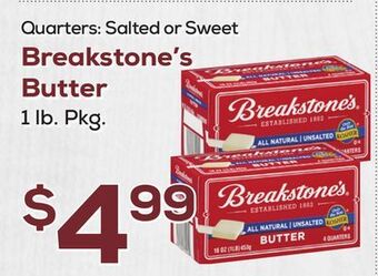 DeCicco & Sons Breakstone's butter offer