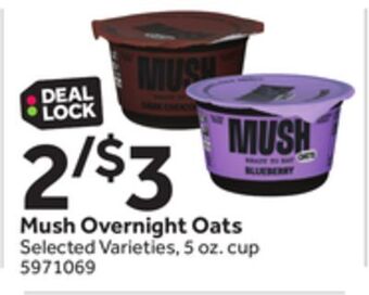 Stop&Shop Mush overnight oats offer