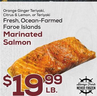 DeCicco & Sons Marinated salmon offer
