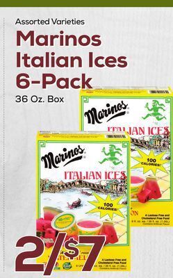 DeCicco & Sons Marinos italian ices 6-pack offer