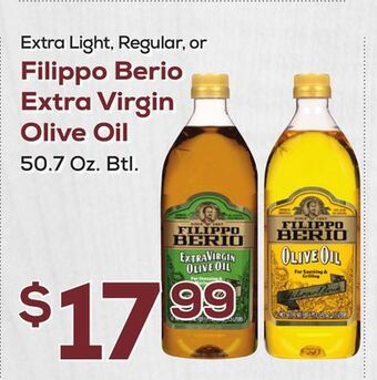 DeCicco & Sons Filippo berio extra virgin olive oil offer