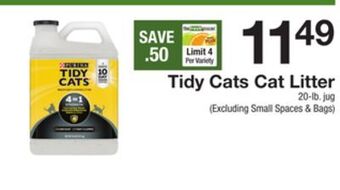 The Fresh Grocer Tidy cats cat litter offer