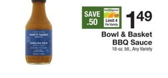 The Fresh Grocer Bbq sauce offer