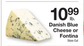 The Fresh Grocer Danish blue cheese or fontina offer