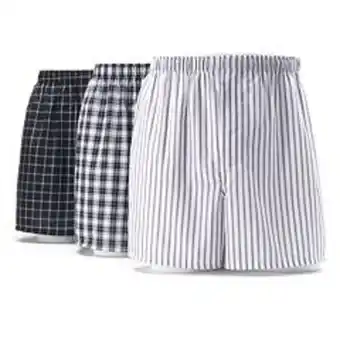 Kohl's Big & tall hanes® 3-pack woven boxers offer