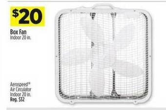 Dollar General Box Fan Indoor offer