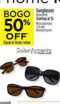 Dollar General Sunglasses offer