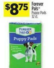 Dollar General Forever Pals Puppy Pads offer