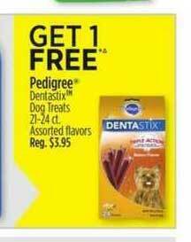 Dollar General Pedigree Dentastix Dog Treats offer