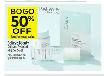 Dollar General Believe Beauty Skincare offer