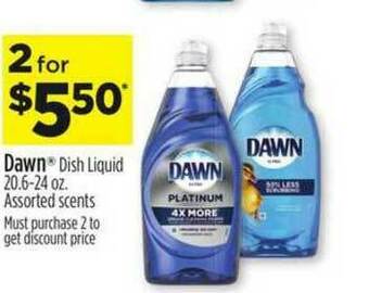 Dollar General Dawn Dish Liquid offer