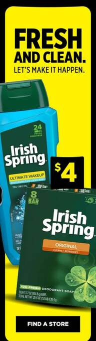Dollar General Irish Spring offer