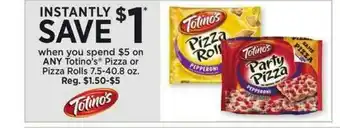Dollar General Totino's Pizza Or Pizza Rolls offer