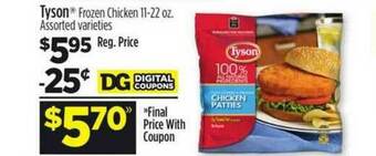Dollar General Tyson Frozen Chicken offer