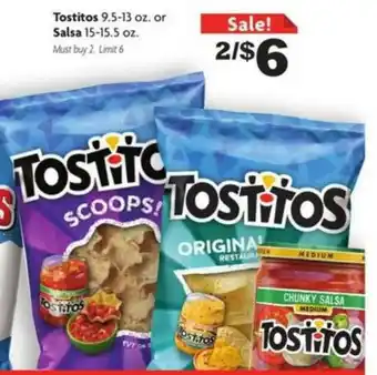 Family Dollar Tostitos Or Salasa offer