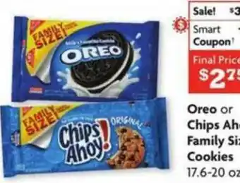Family Dollar Oreo Or Chips Ahoy Family Size offer