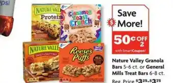 Family Dollar Nature Valley Granola Bars Or General Mills Treat Bars offer