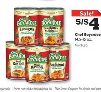 Family Dollar Chef Boyardee offer