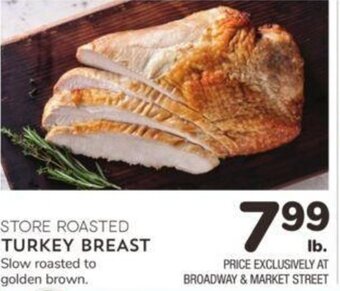Albertsons STORE ROASTED TURKEY BREAST offer