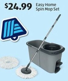 Aldi Easy Home Spin Mop Set offer