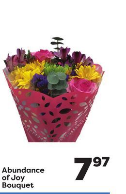 Weis Markets Abundance of joy bouquet offer