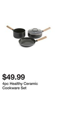 TJ Maxx 4pc healthy ceramic cookware set offer