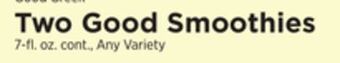 ShopRite Smoothies offer