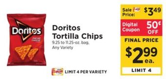 ShopRite Tortilla chips offer