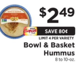 ShopRite Hummus offer