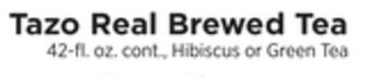 ShopRite Real brewed tea offer