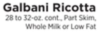 ShopRite Ricotta offer
