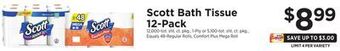 ShopRite Bath tissue 12-pack offer