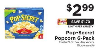 ShopRite Popcorn 6-pack offer