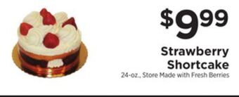 ShopRite Strawberry shortcake offer